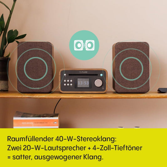 Mini Hifi Pure PURE CLASSIC STEREO MINI CAFE