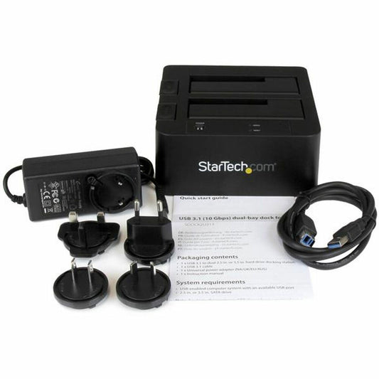 Base Startech SDOCK2U313 Hard Drive