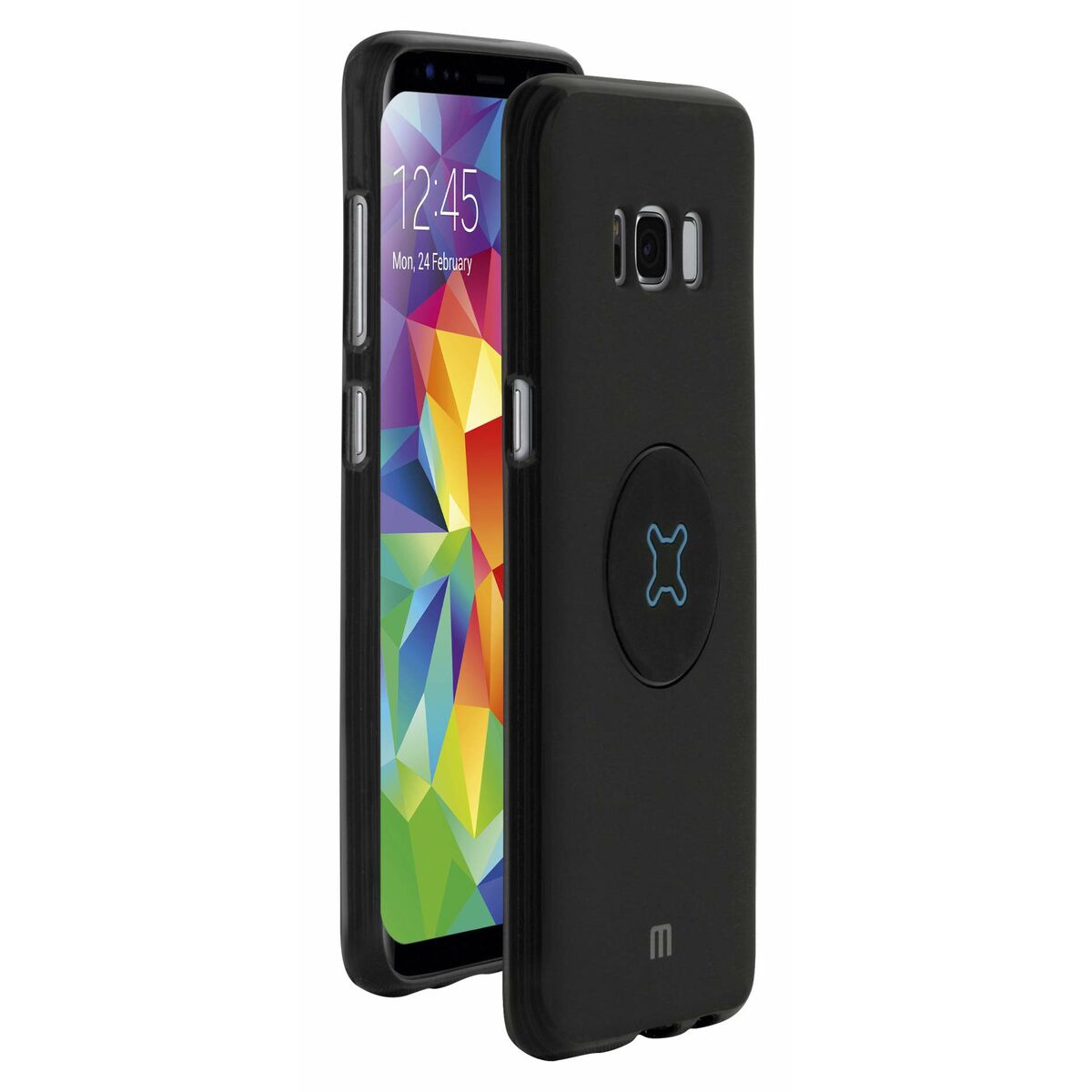 Mobile cover Mobilis Black Galaxy S8