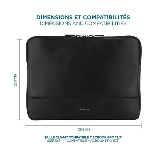 Laptop Case Mobilis 042059 Black 14"