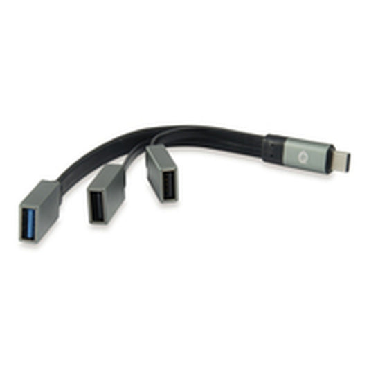 USB Hub Conceptronic 110514407 Grey