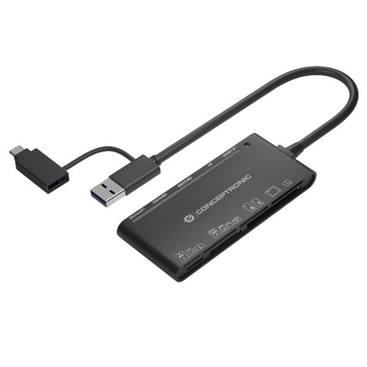 Card Reader Conceptronic BIAN03B Black