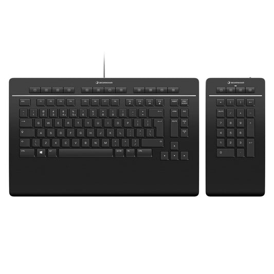 Keyboard 3Dconnexion 3DX-700092 Black Qwerty US