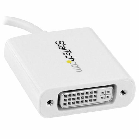USB C to DVI Adapter Startech CDP2DVIW White