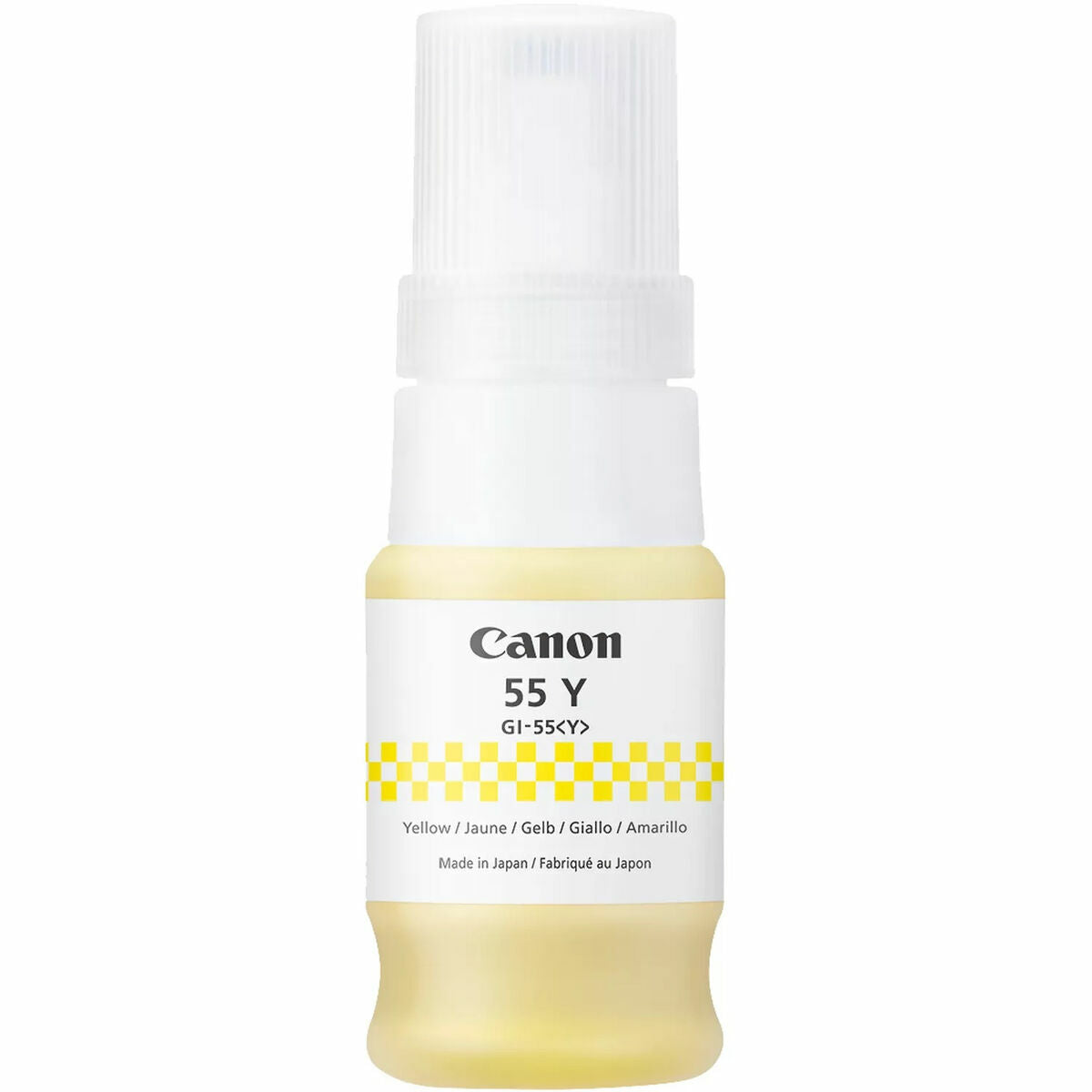 Original Ink Cartridge Canon GI-55 Y Yellow (1 Unit)
