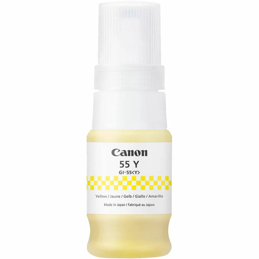 Original Ink Cartridge Canon GI-55 Y Yellow (1 Unit)