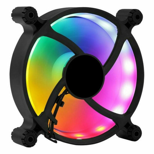 Box Ventilator Aerocool Spectro 12 FRGB 1000rpm (Ø 12 cm) RGB Ø 12 cm (1 Unit)