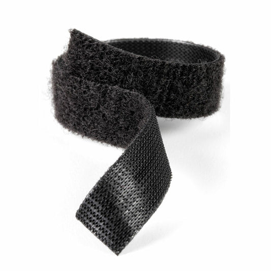 Cable holder Velcro one-wrap Black 10 mm x 5 m