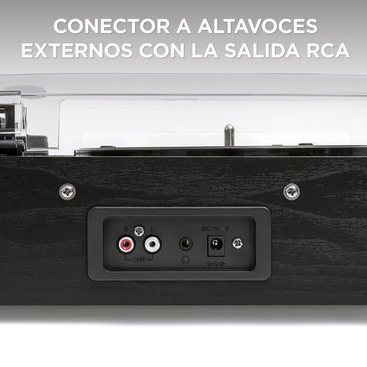 Record Player Victrola Eastwood II Black