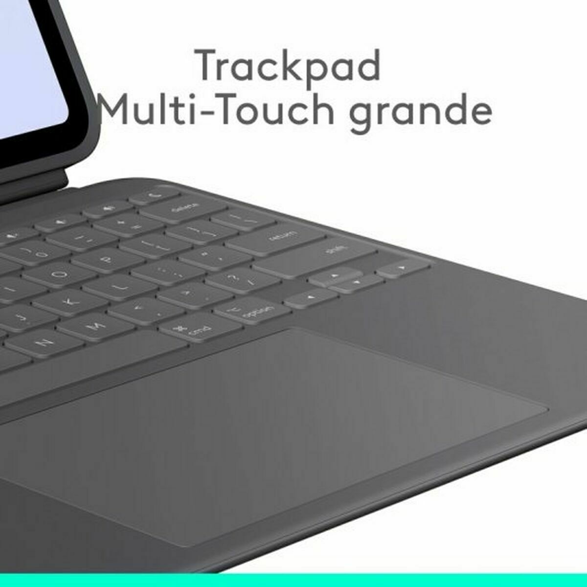 Tablet cover Logitech 920-012667 Grey Graphite Spanish Qwerty