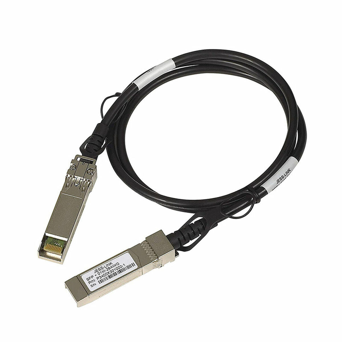 Red SFP + Cable Netgear AXC761-10000S 1 m Black