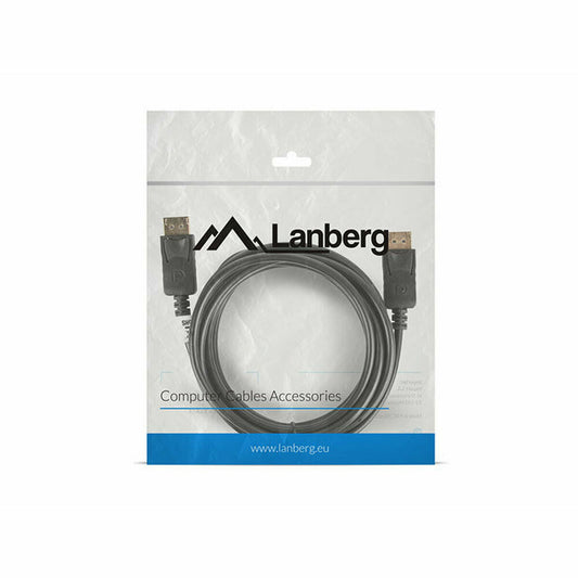 DisplayPort Cable Lanberg CA-DPDP-10CC-0030-BK Black 3 m