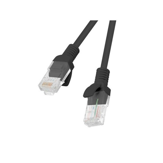 UTP Category 6 Rigid Network Cable Lanberg PCU6-20CC-0050-BK Black 50 cm