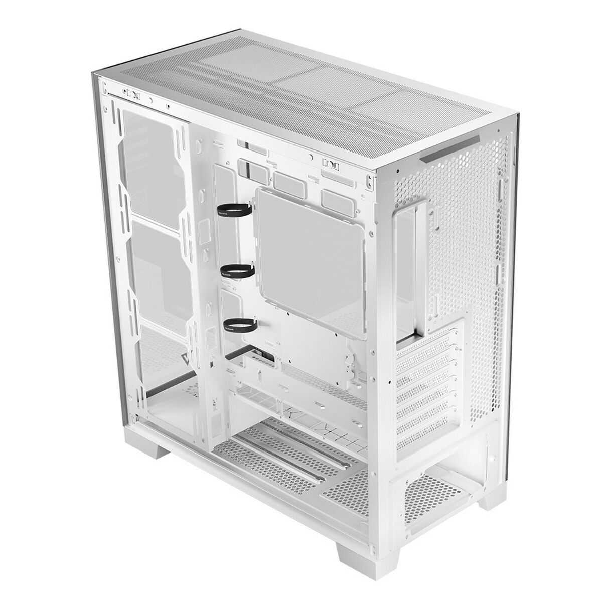 ATX Semi-tower Box Modecom AT-SPACE-PG-NF-10-000000-0002 White