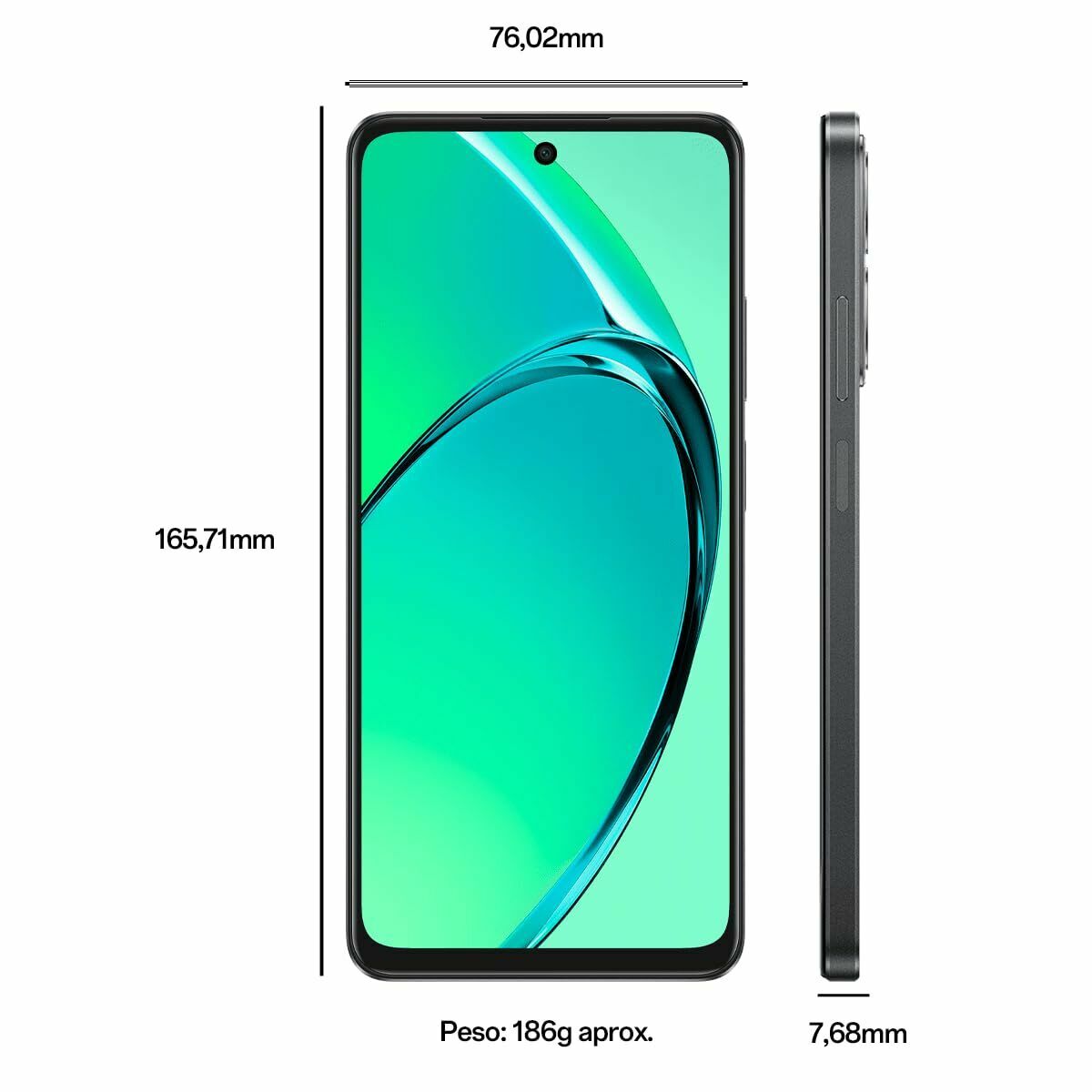 Smartphone Oppo A40 6,67" 4 GB RAM 128 GB Black