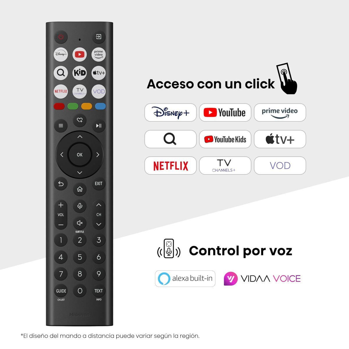 Smart TV Hisense 65E63QT 4K Ultra HD 65" LED