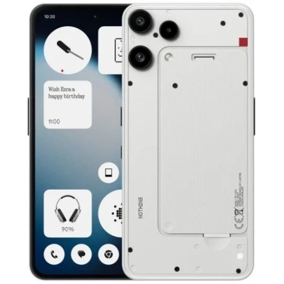 Smartphone Nothing PHONE (3A) LITE 6,7" 8 GB White