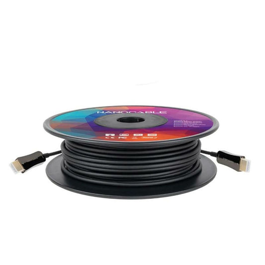 HDMI Cable NANOCABLE 10.15.2160 60 m Black 8K Ultra HD 48 Gbit/s