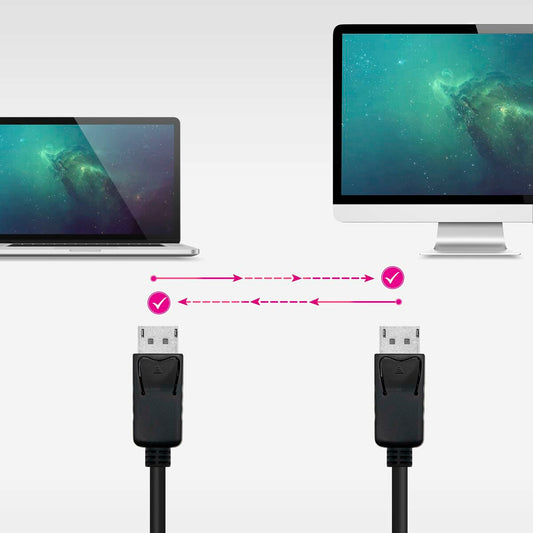 DisplayPort Cable NANOCABLE 10.15.2700 Black 50 cm