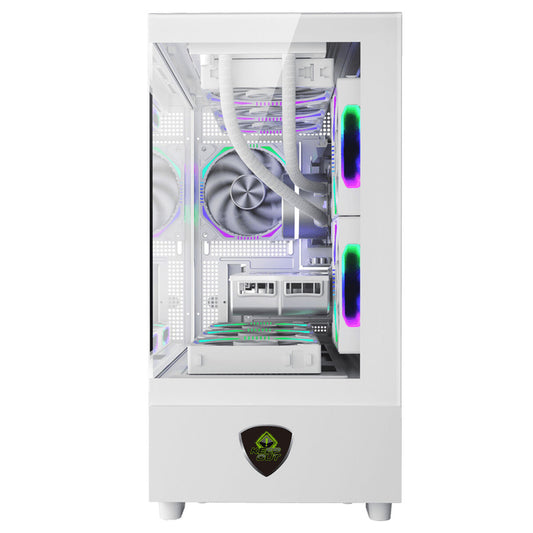 ATX Semi-tower Box KEEP OUT XC-301W White