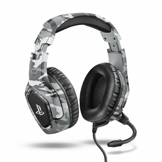 Wireless Headphones Trust 23531 GXT488 Grey