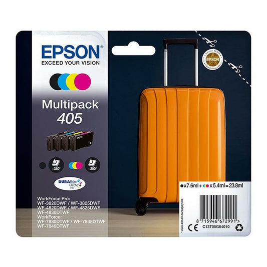 Original Ink Cartridge Epson Nº 405 Black/Cyan/Magenta/Yellow (7 Units)
