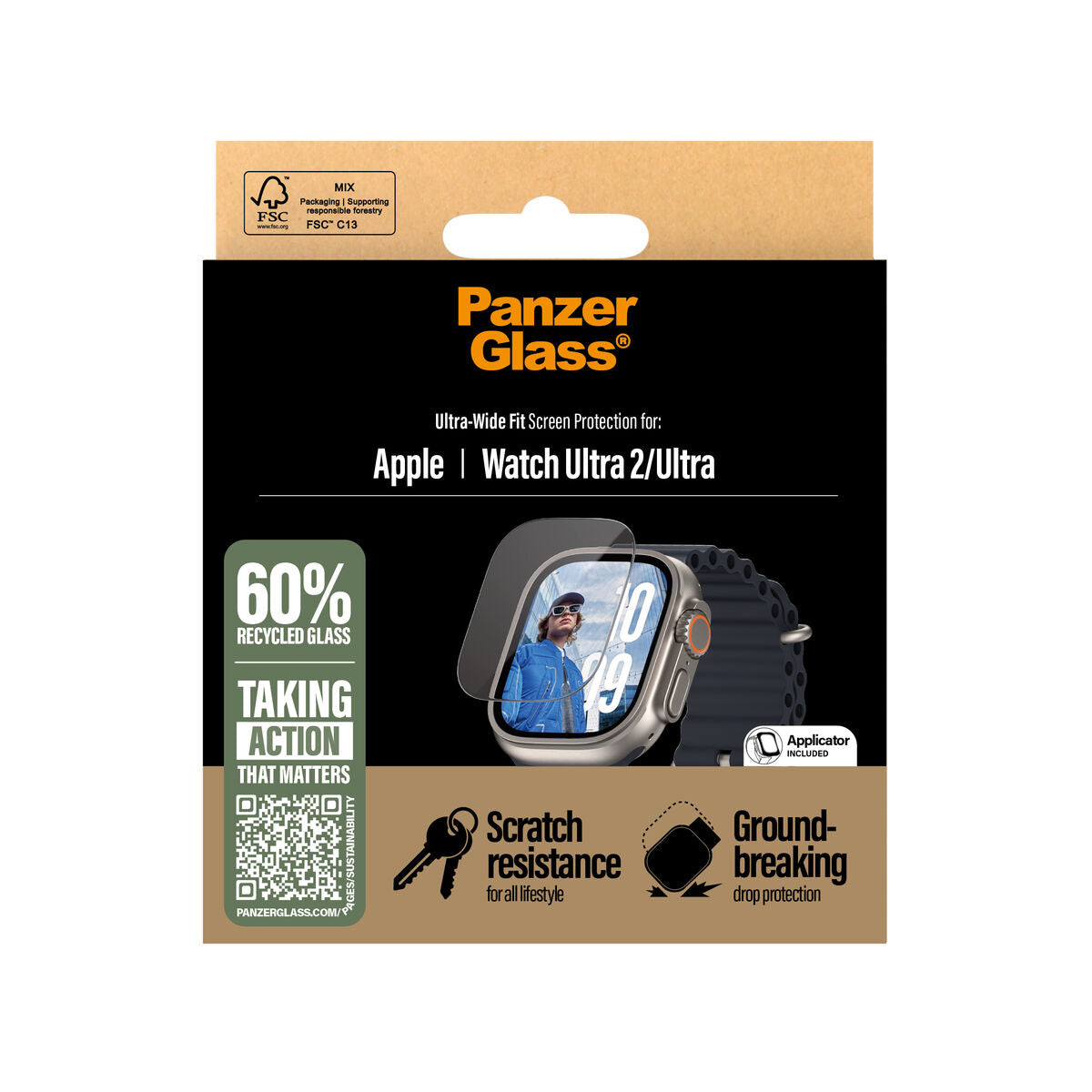 Smartwatch screen protector Panzer Glass 3712