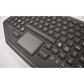 Keyboard Gamber Johnson 7300-0113 Black Spanish Qwerty