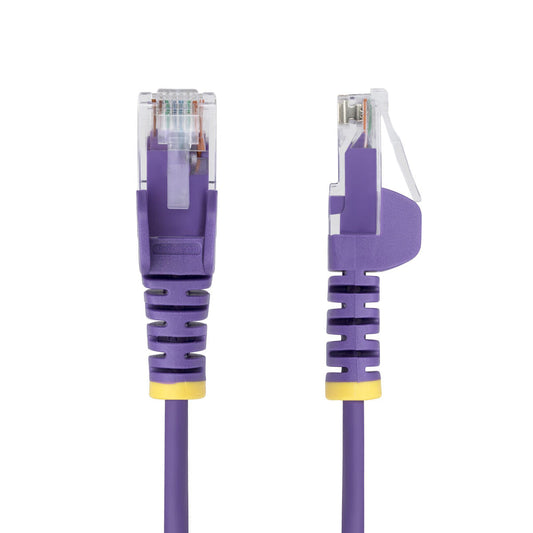 Category 6 FTP RJ45 Connector Startech N6PAT15MPLS Purple 15 m