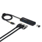 USB Hub Startech H5C4A-USB-HUB-2 Black