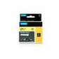 Laminated Tape for Labelling Machines Dymo Nylon Flexible IND Multicolour Black/Yellow