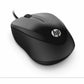 Mouse with Cable and Optical Sensor HP 4QM14AA#ABL Black 1200 DPI
