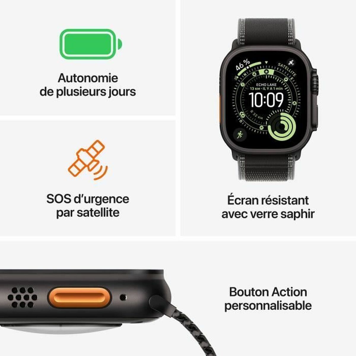 Smartwatch Apple MEWM4QF/A Grey 49 mm