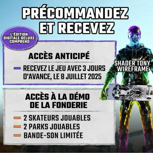 Xbox Series X Video Game Activision Tony Hawk's Pro Skater 3+4