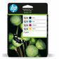 Original Ink Cartridge HP 4S6W3NE Multicolour Magenta 4 Pieces (4 Units)