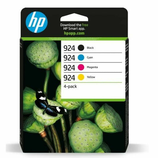 Original Ink Cartridge HP 4S6W3NE Multicolour Magenta 4 Pieces (4 Units)