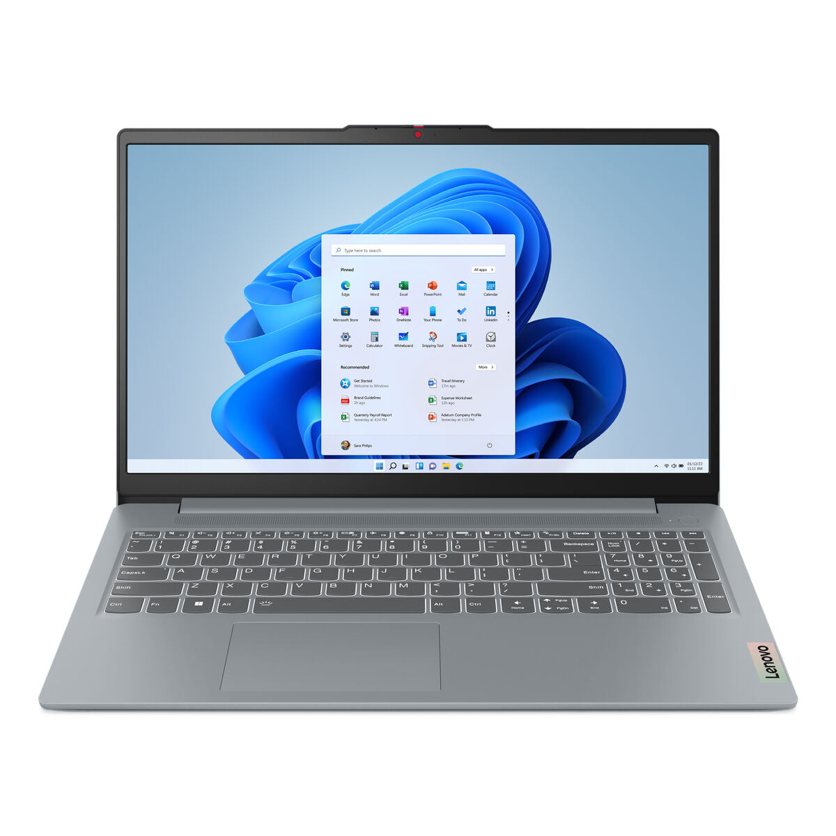Laptop Lenovo 15,6" AMD Ryzen 5 5625U 16 GB RAM 512 GB SSD