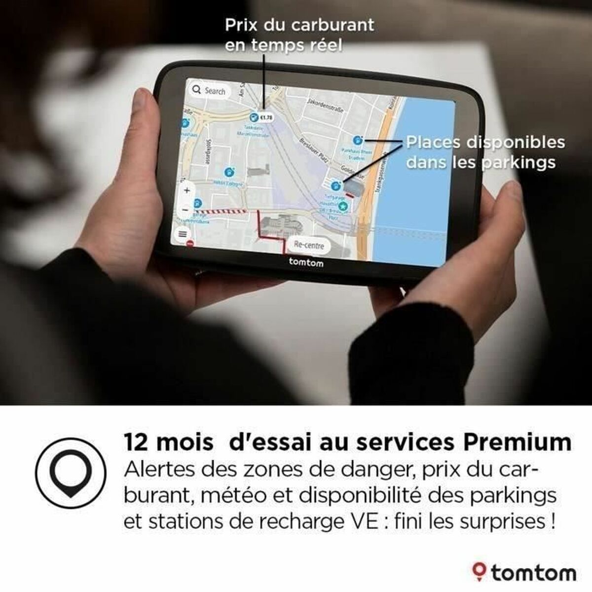 GPS navigator TomTom 1YD6.002.100 6"
