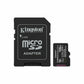 Micro SD Memory Card with Adaptor Kingston SDCS3/128GB 128 GB