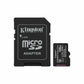Micro SD Memory Card with Adaptor Kingston SDCS3/128GB 128 GB