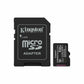 Micro SD Memory Card with Adaptor Kingston SDCS3/512GB 512 GB