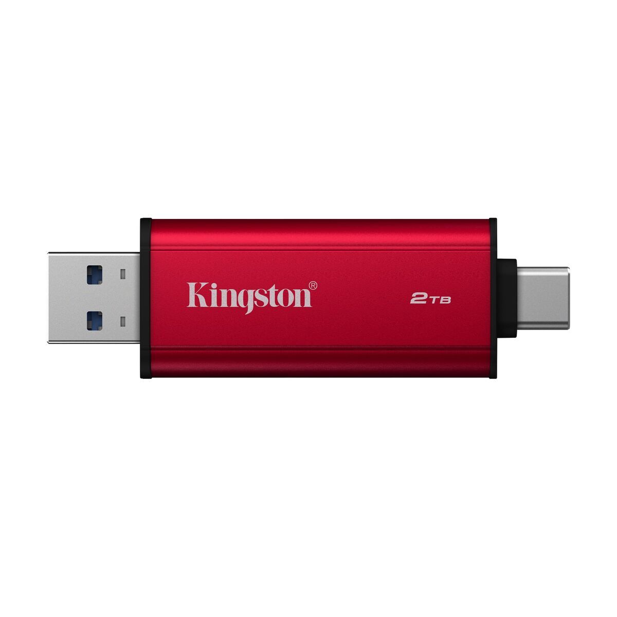 External Hard Drive Kingston SPSD/2TB Black 2 TB SSD