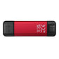 External Hard Drive Kingston SPSD/2TB Black Red
