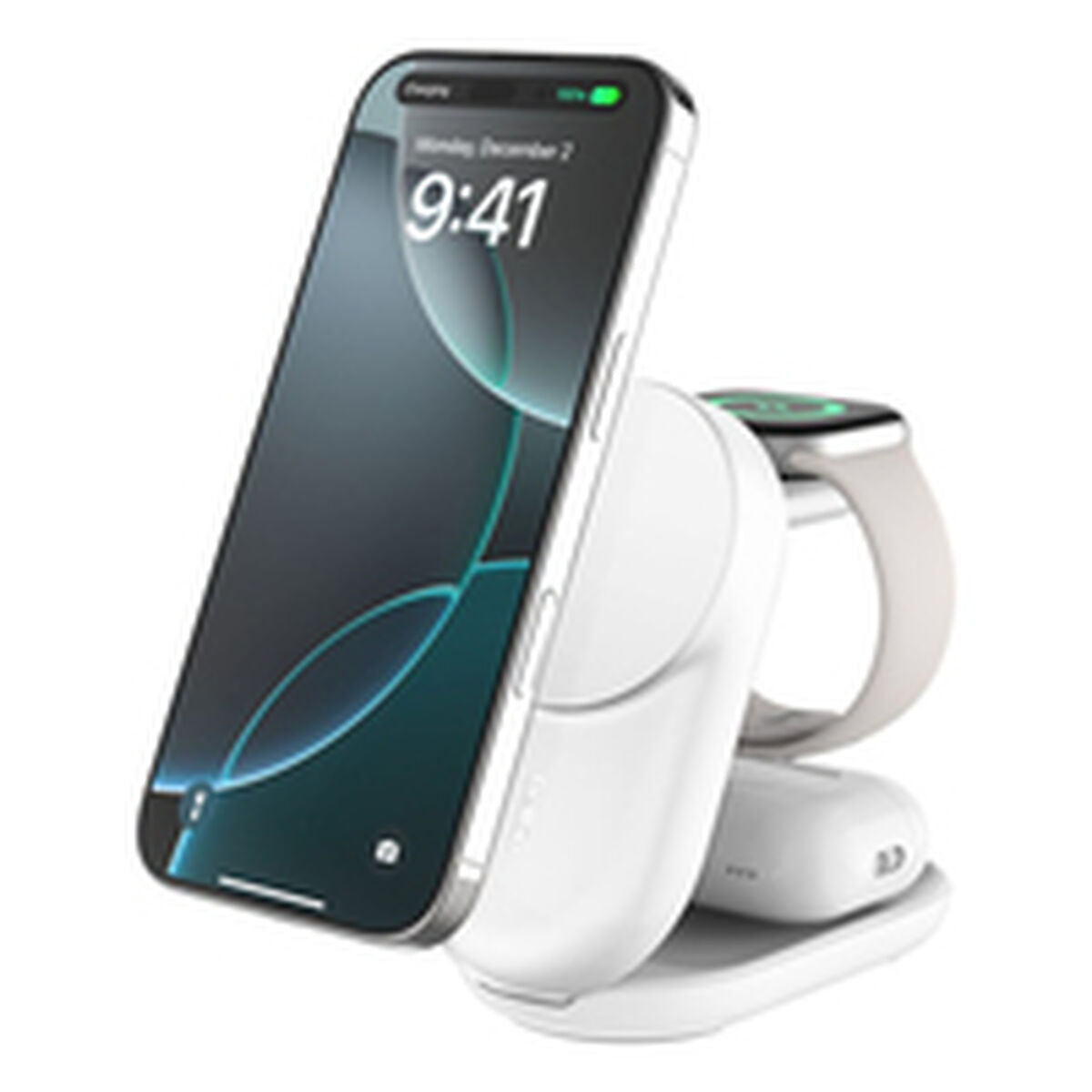 Cordless Charger Belkin WIZ037KQWH White