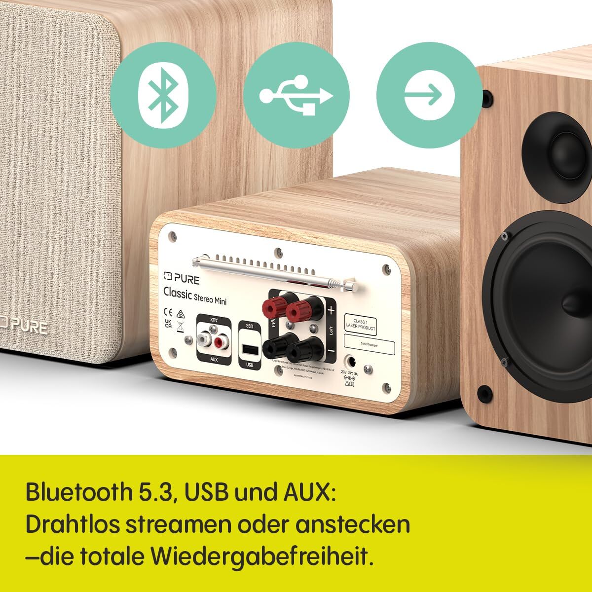 Mini Hifi Pure PURE CLASSIC STEREO MINI