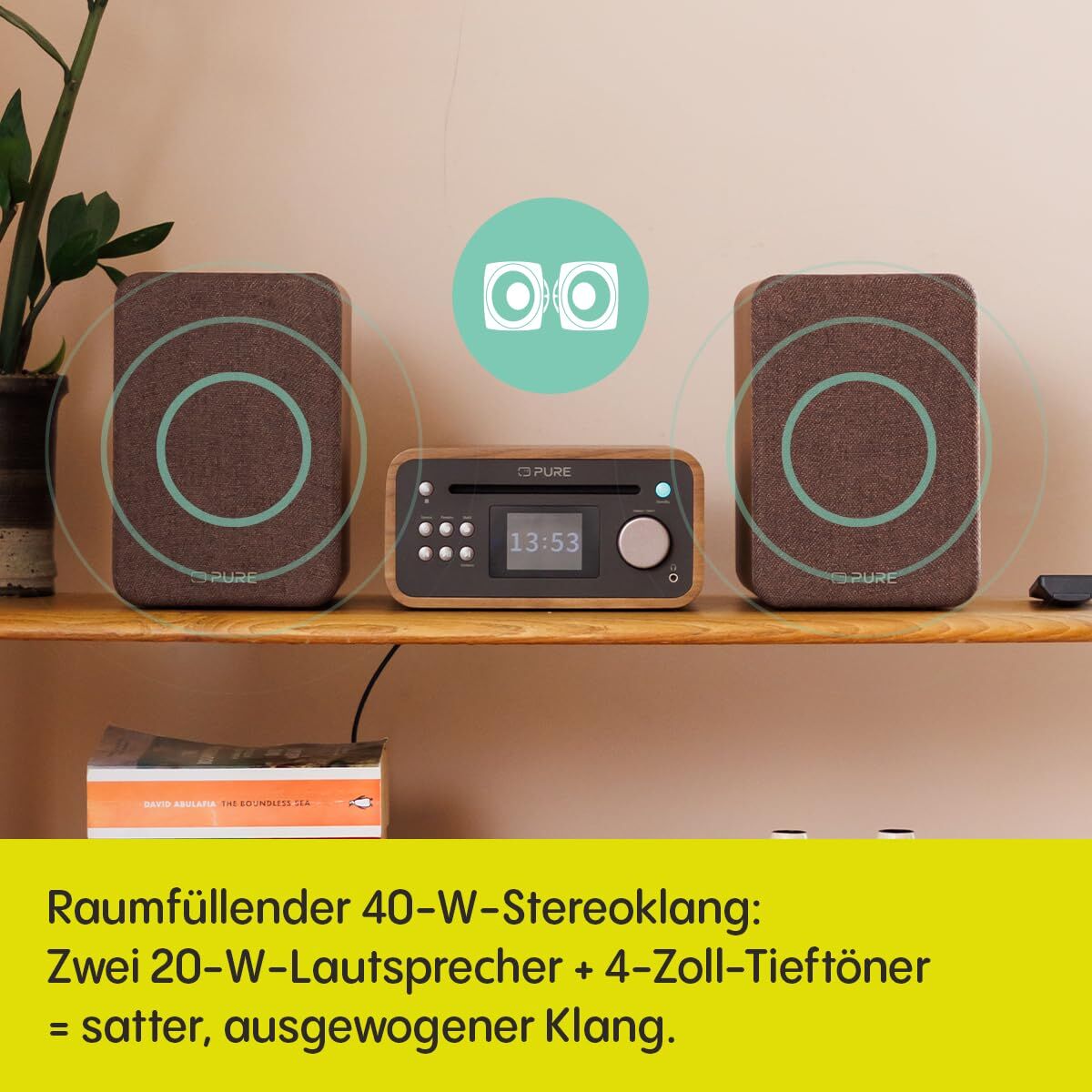 Mini Hifi Pure PURE CLASSIC STEREO MINI CAFE