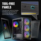 ATX Semi-tower Box Antec AX-1000 Black