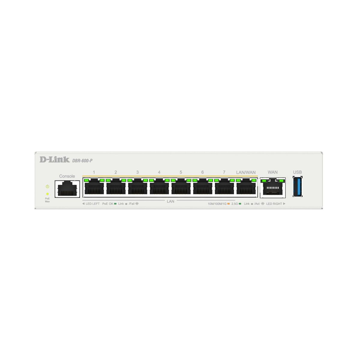 Router D-Link DBR-600-P/E Black