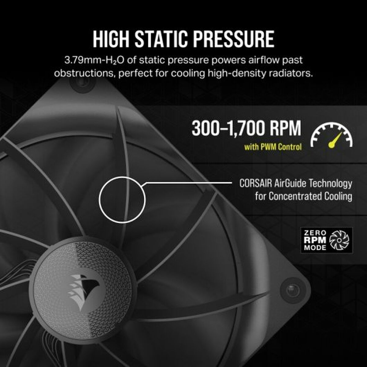 Box Ventilator Corsair CO-9051011-WW (1 Unit)