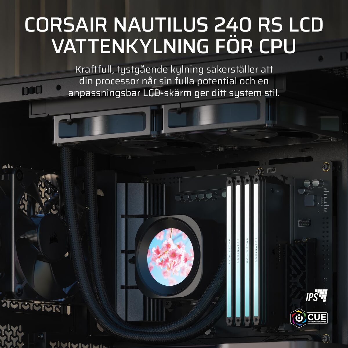 Liquid Refrigeration Kit Corsair Nautilus 240 RS LCD